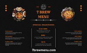 7 Brew Menu Nutrition